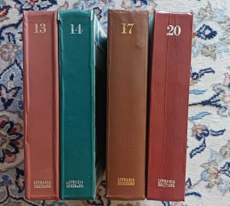 Tintin Coleção de Fascículos - Volumes 13, 14, 17 e 20