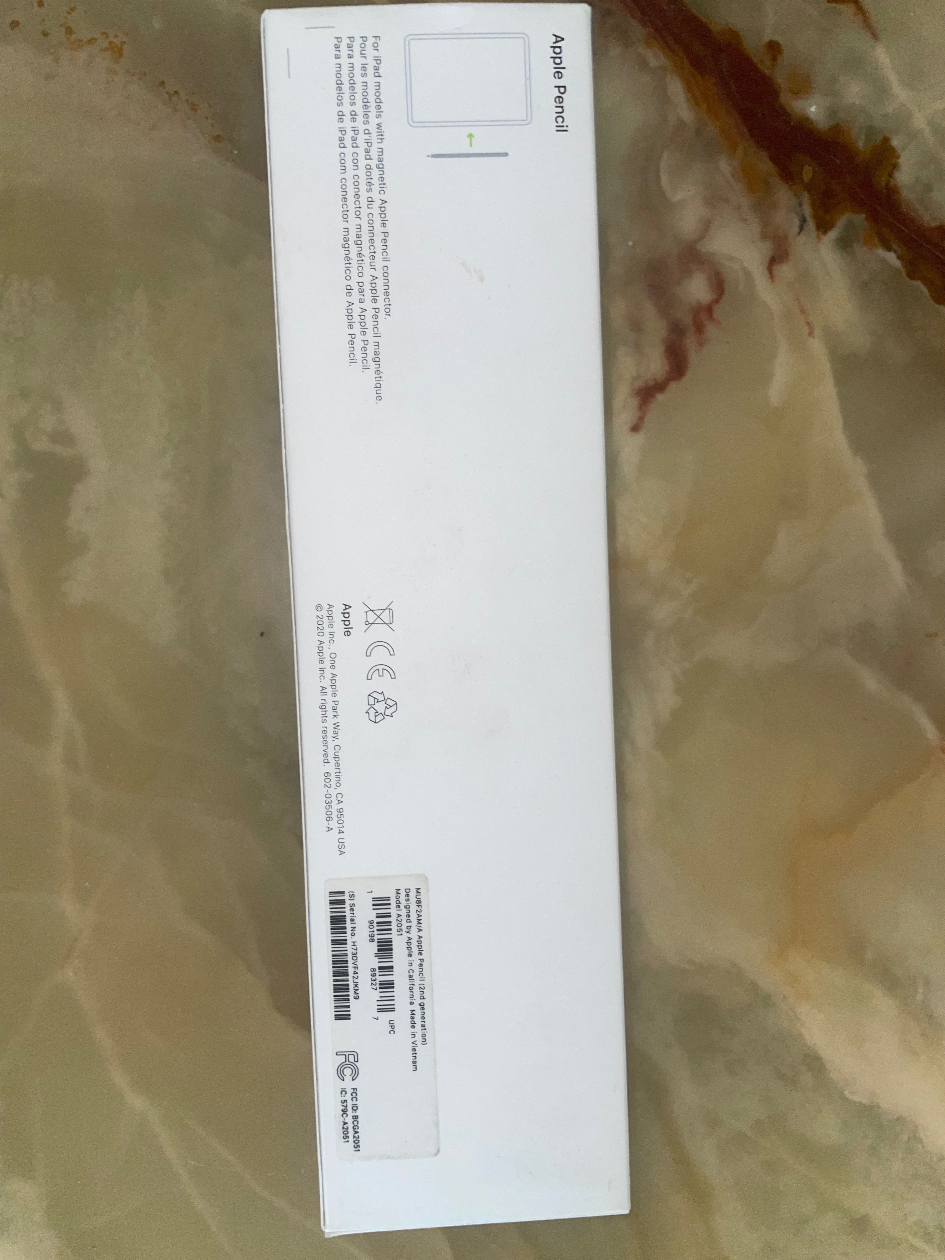 Коробка від оригінального Apple Pencil