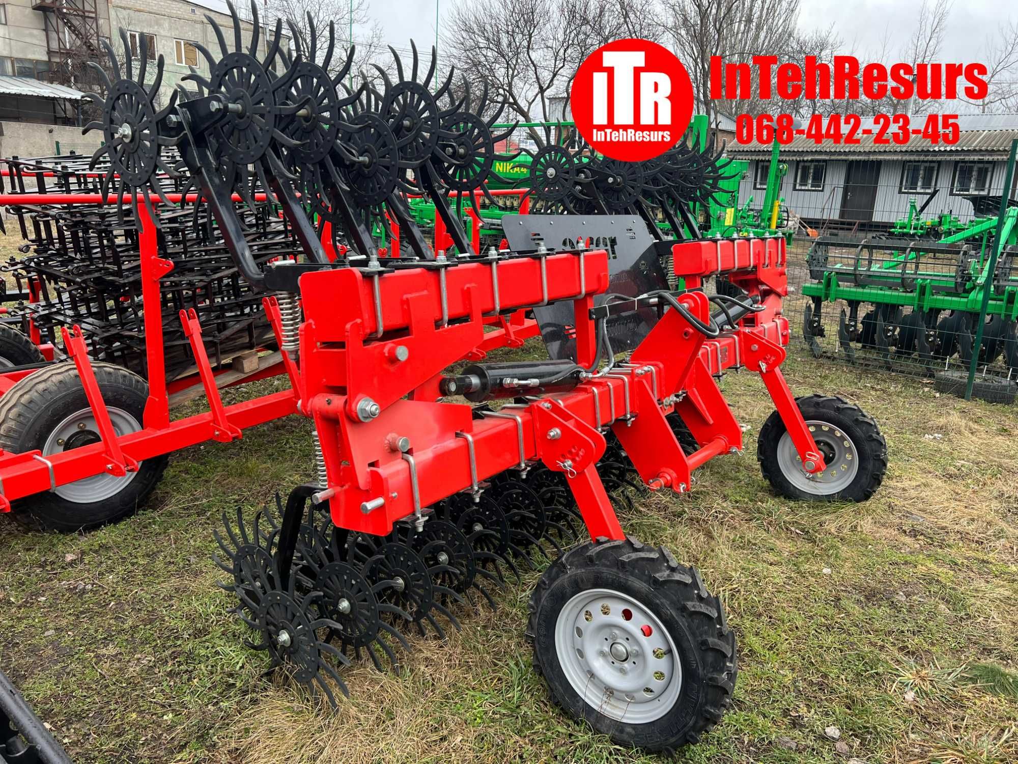 Ротаційна борона OSCAR ГРБ-6 робочі органи John Deere Yetter