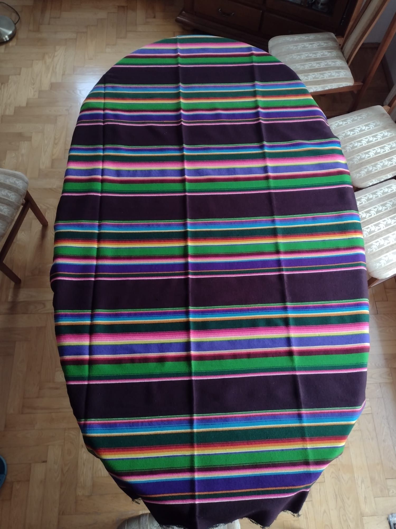 Kilim pasiak łowicki 215x130