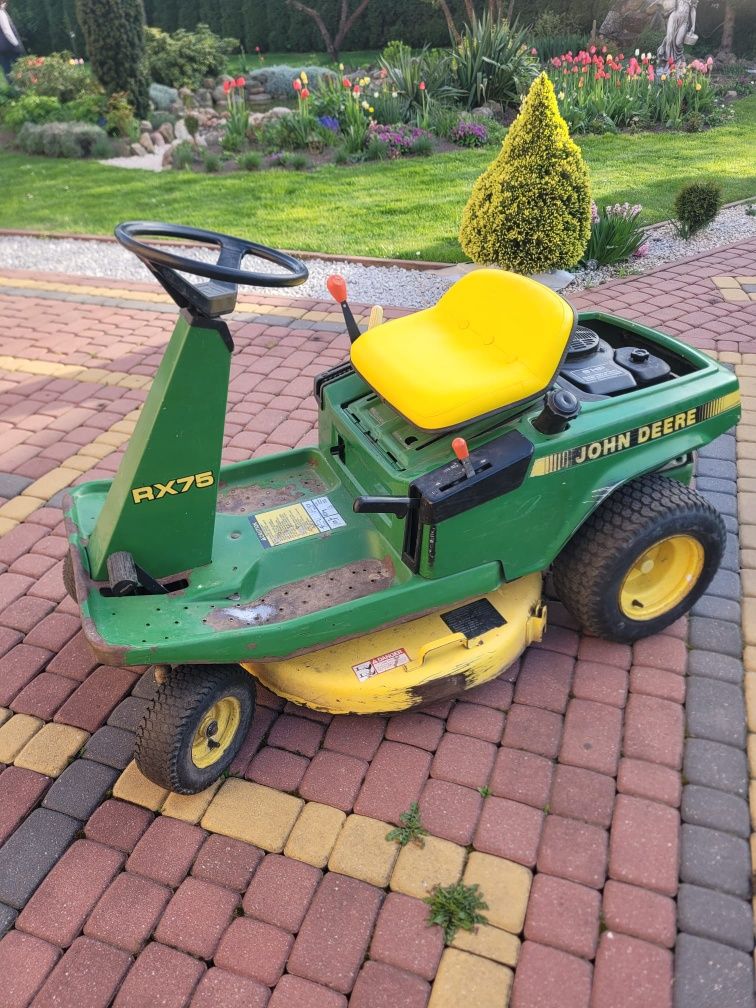 Traktorek kosiarka John deere rx75