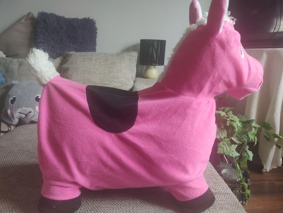 Skoczek konik pompowany