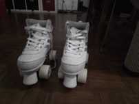 Patins patinagem artística Brancos Tamanho 35