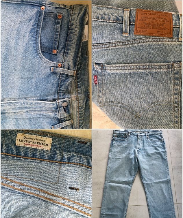 Nowe spodnie Levis 502