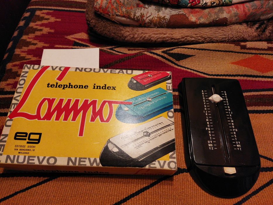 Блокнот механический Италия