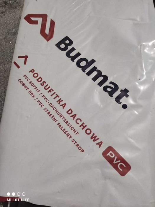 Podsufitka dachowa PVC pełna BUDMAT czarny (RAL 9005)