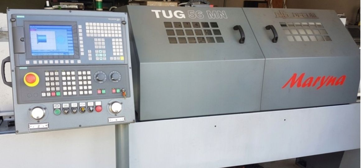 Podtrzymka tokarka tug cnc 56MN  Maryna, zabierak fi 315 vdi