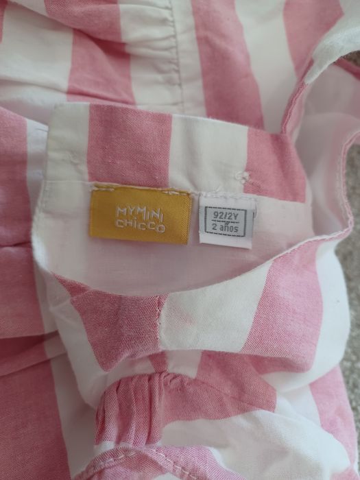Vestido chicco 2 anos