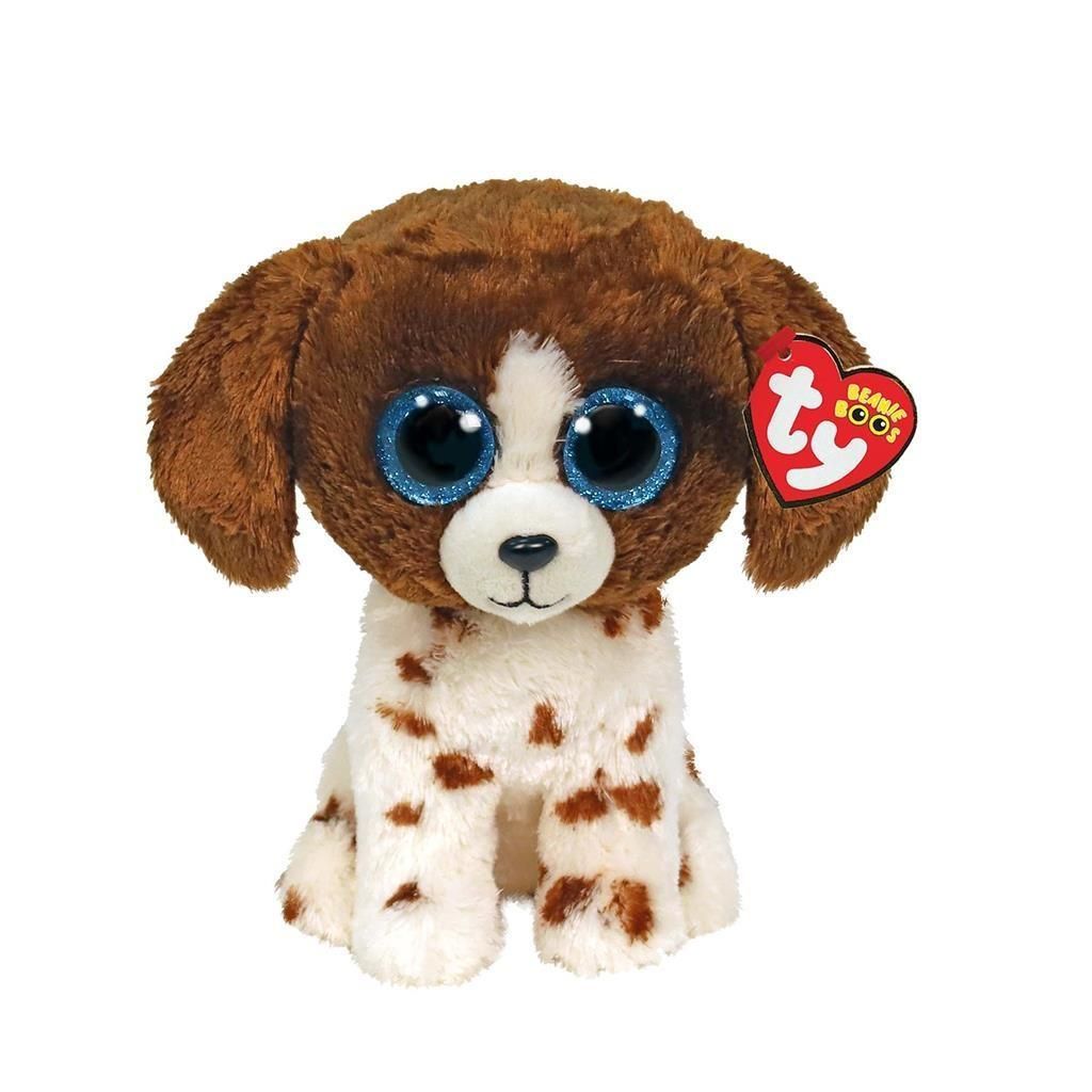 Beanie Boos Muddles - Biały Pies 24 Cm, Ty