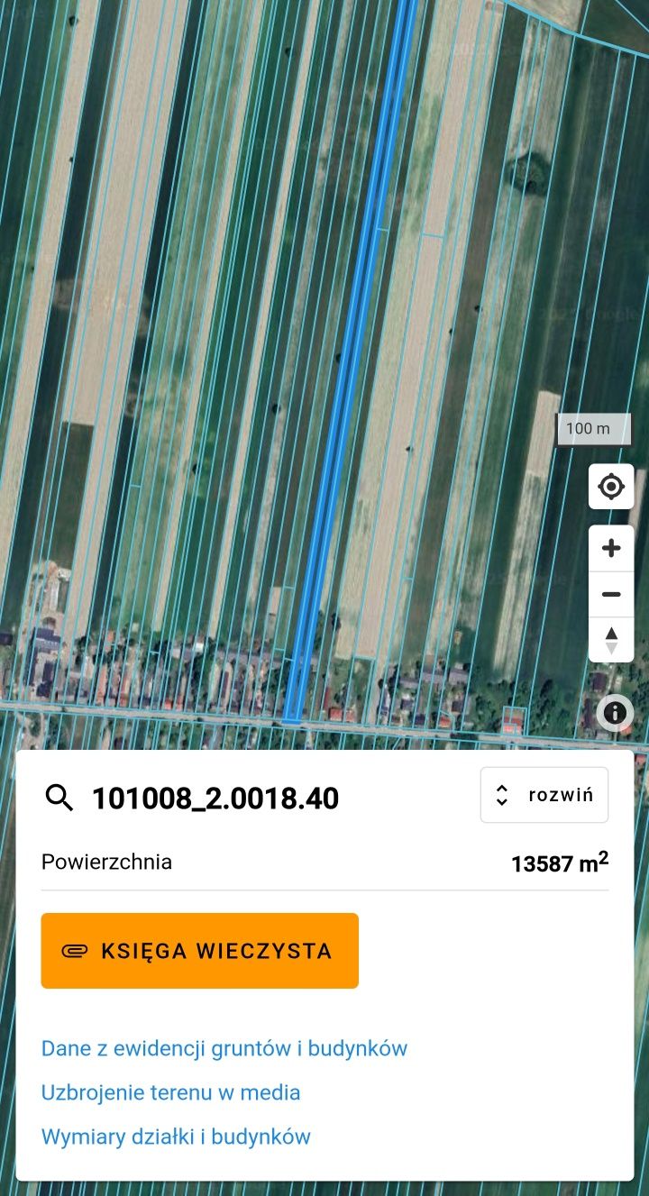 Działka rolno-budowlana w Milejowcu