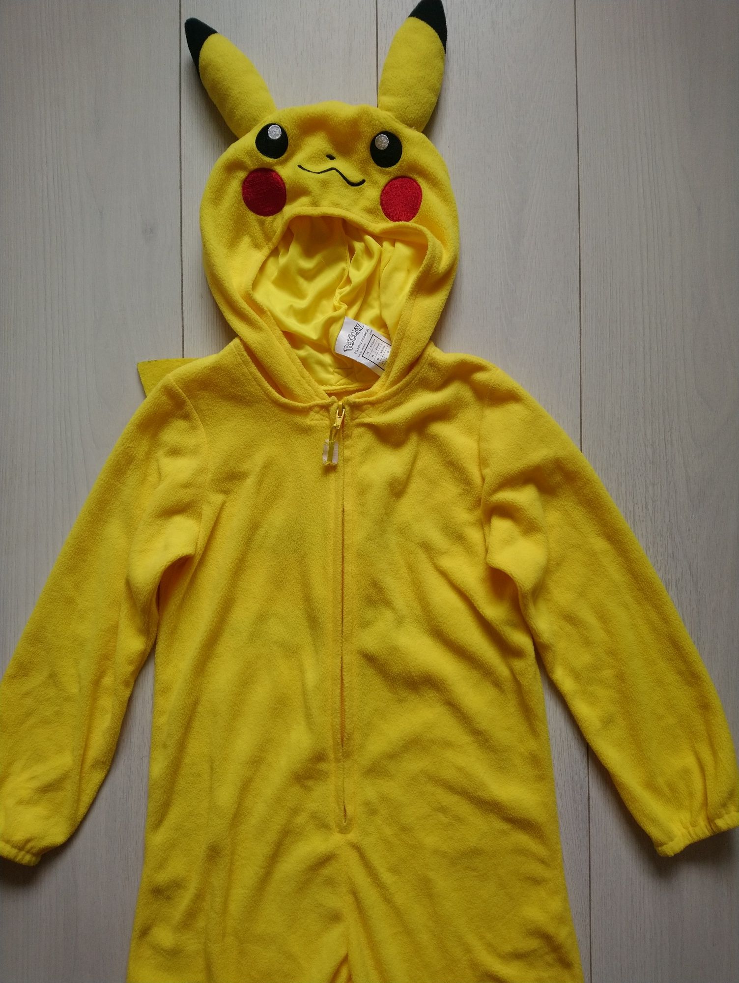 Покемон Пікачу Pokémon Pikachu Jumpsuit 8-10 років з маскою