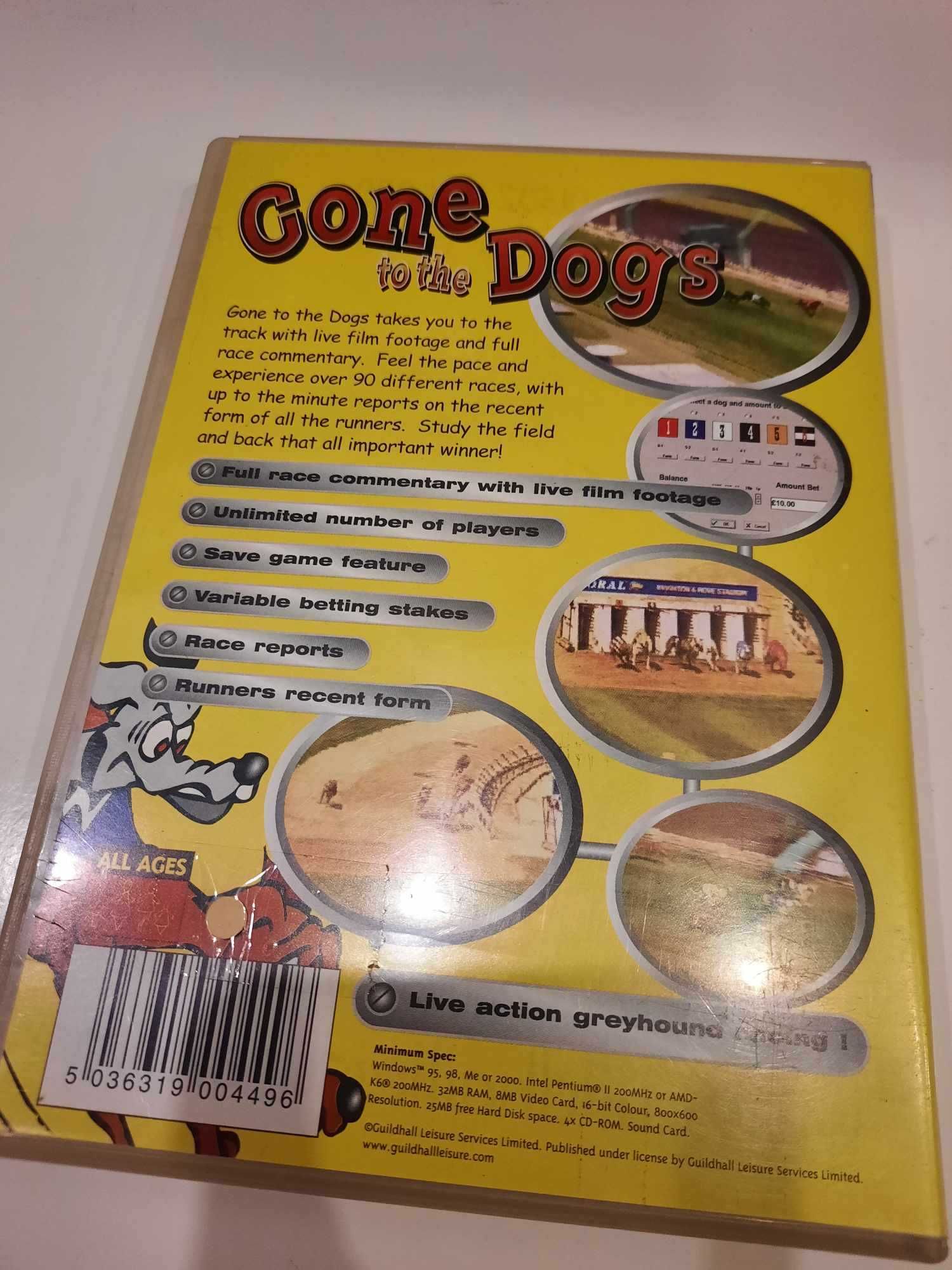 Gra PC CD-ROM Gone to the dogs gra j. angielski