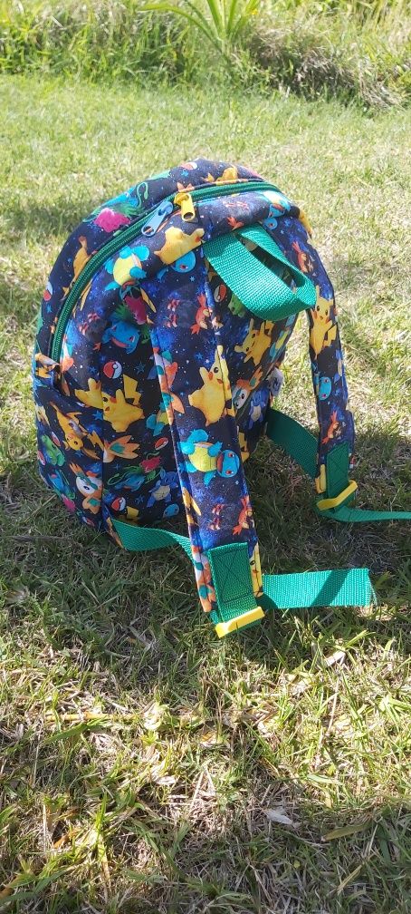 Mochila pré escolar em tecido