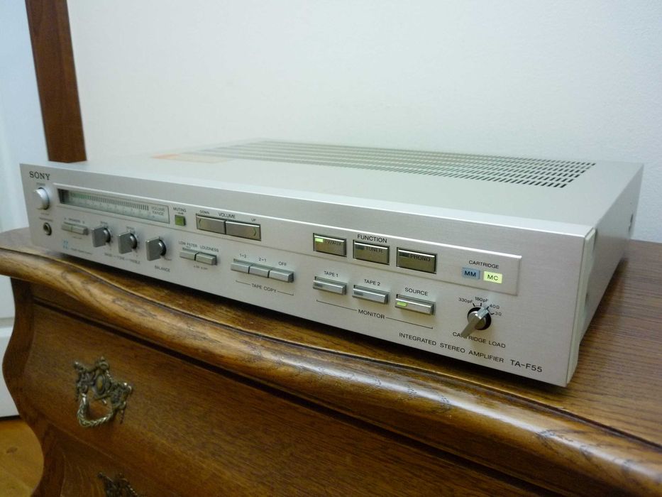 SONY TA-F55 INTEGRATED wzmacniacz VINTAGE Hi-Fi Japan stan BDB