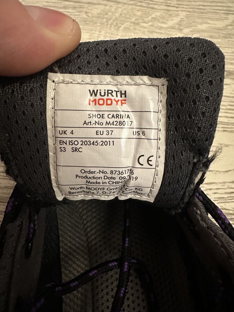 Спецобувь Wurth Modyf s3