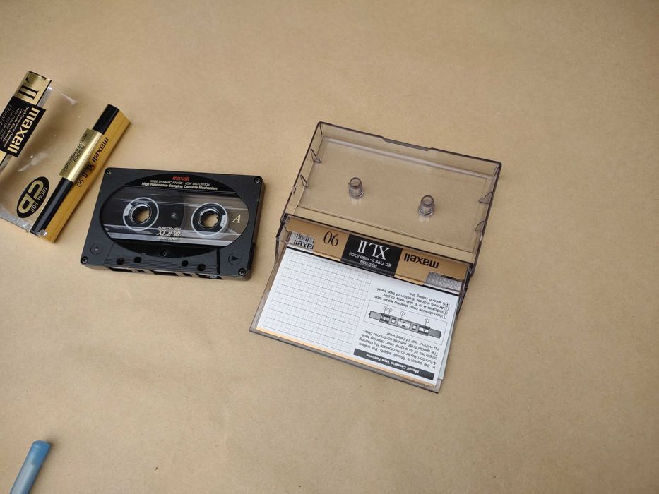 Kaseta Maxell XL II 90 - Nowa.