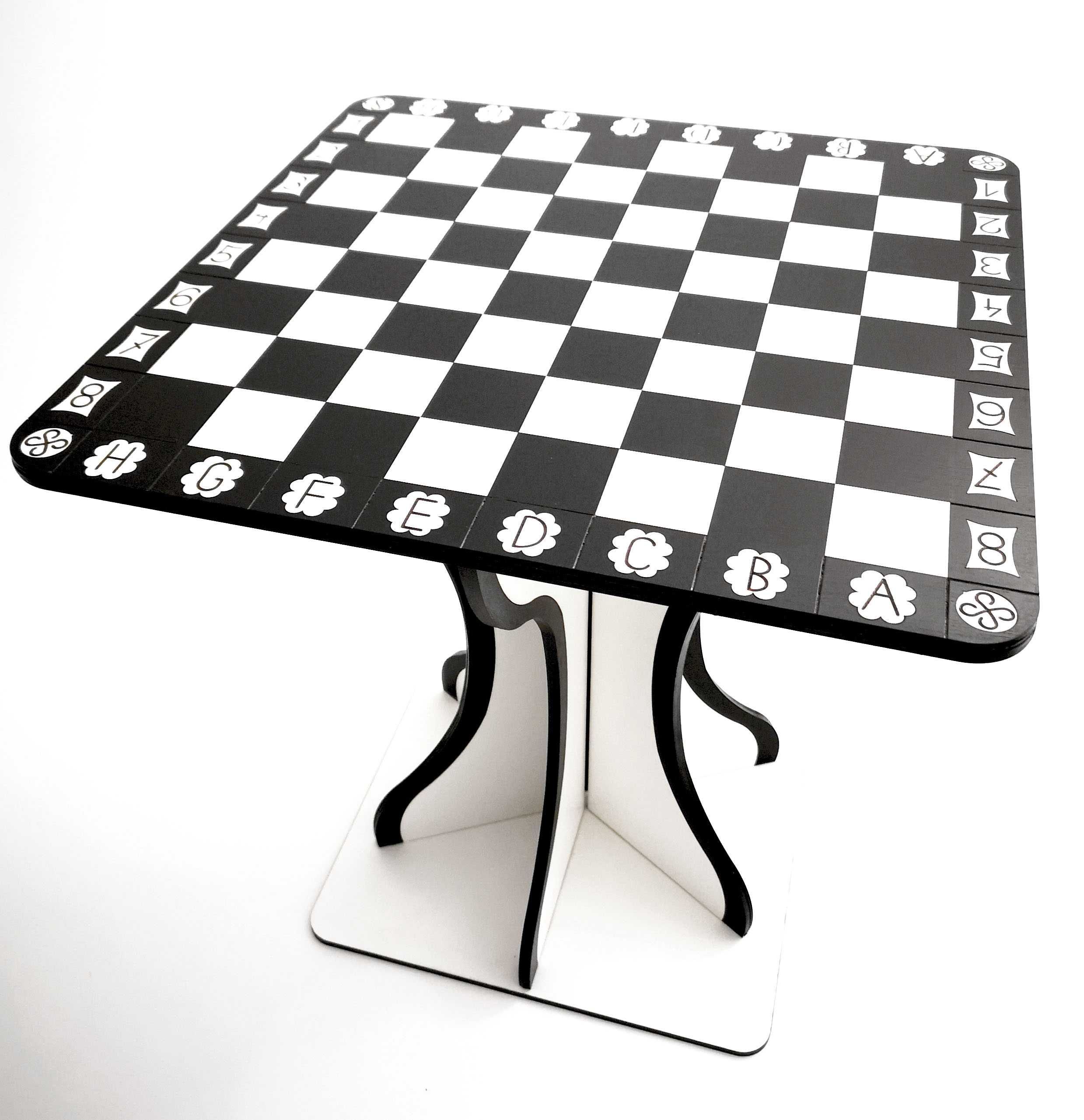 Stolik szachowy, KAWOWY, SZACHY, stół prezent
