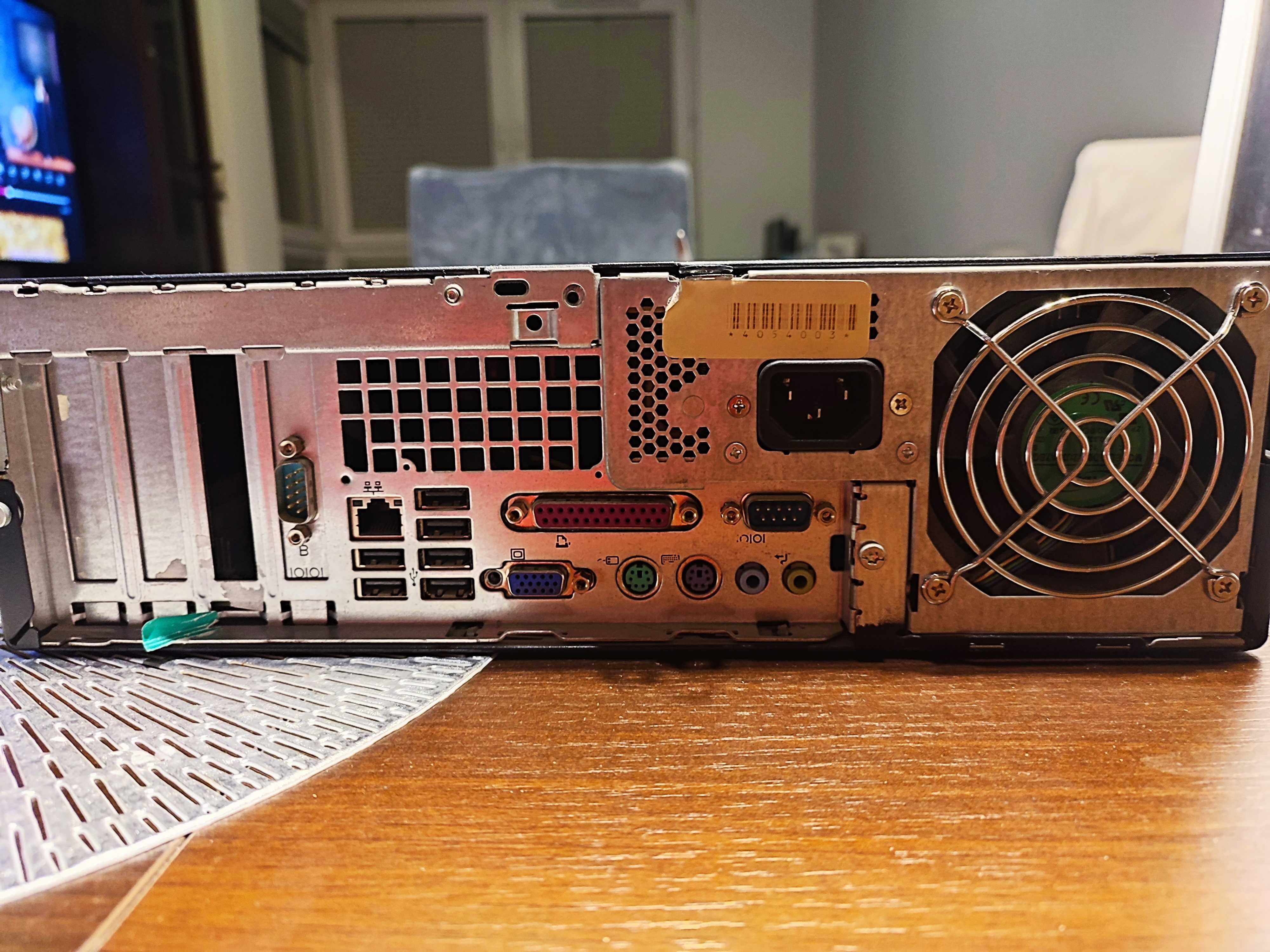 Komputer HP Compaq dc7600 SFF z monitorem LG  Flatron L1718S