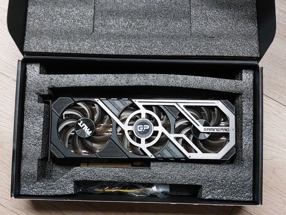 Відеокарта Palit RTX 3070 TI 8GB GDDR6 GamingPro як нова, повний компл