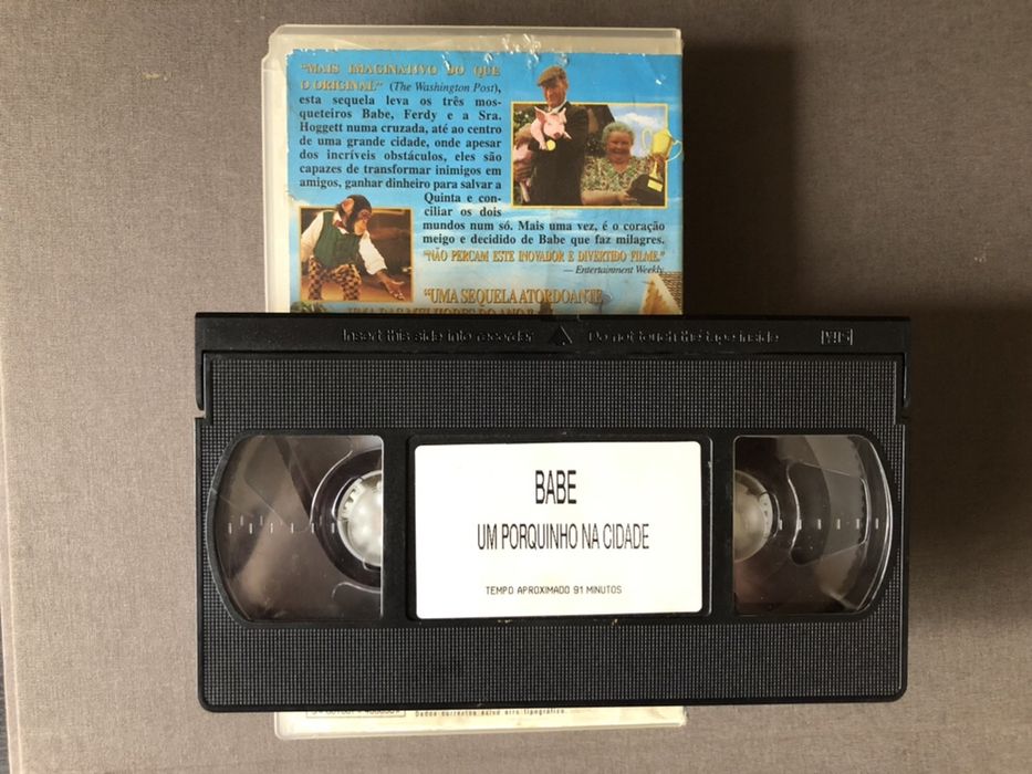 VHS “Babe, um porquinho na cidade”