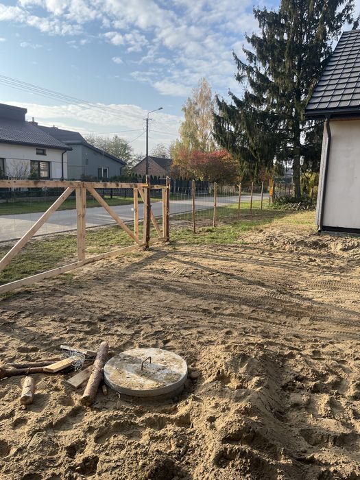 Brama i furtka tymczasowe budowlane | Ogrodzenie