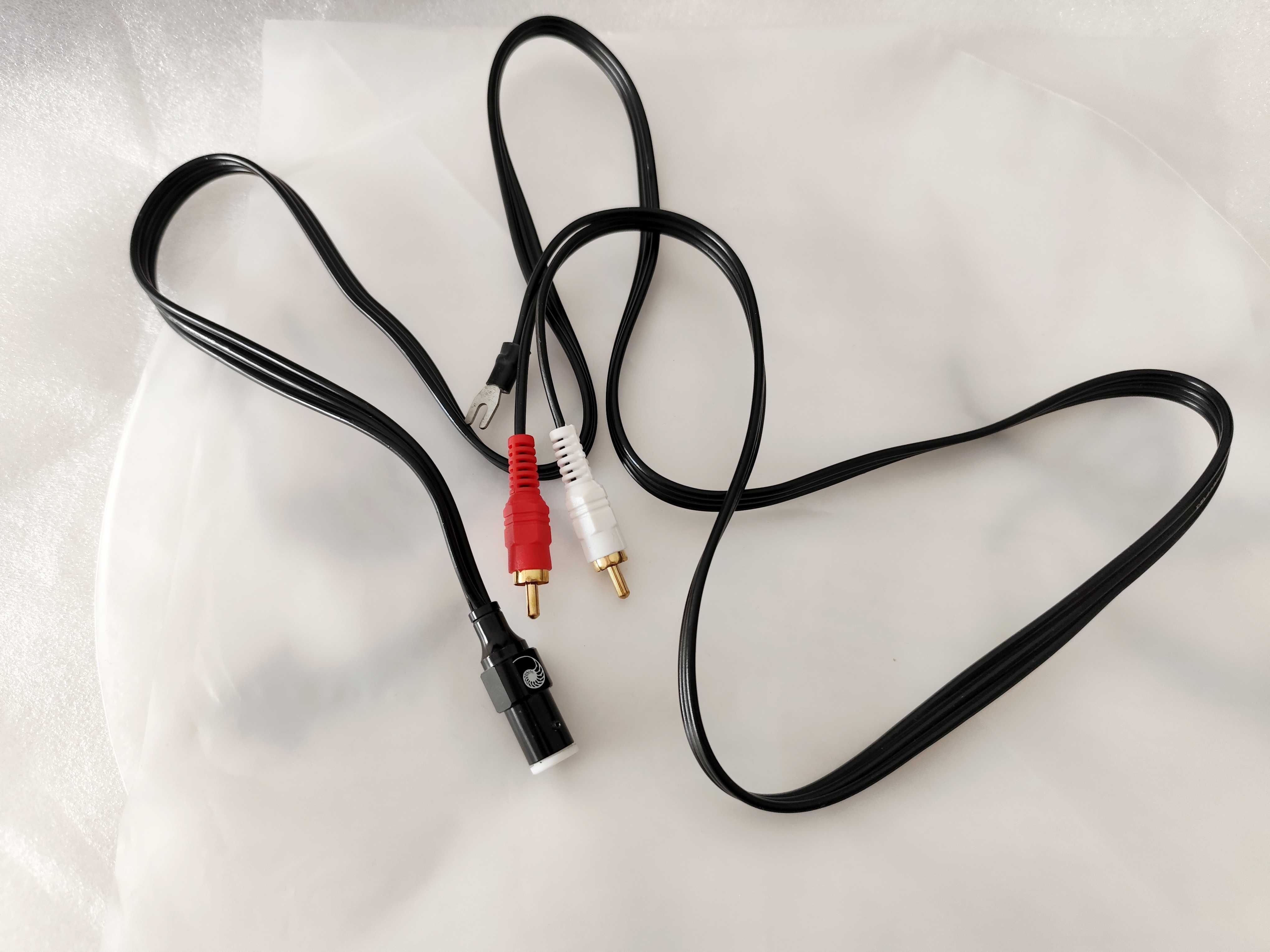 Cabo Phono Gira-Discos - MDIN 5-pin RCA c/ fio terra - 1,5 mts