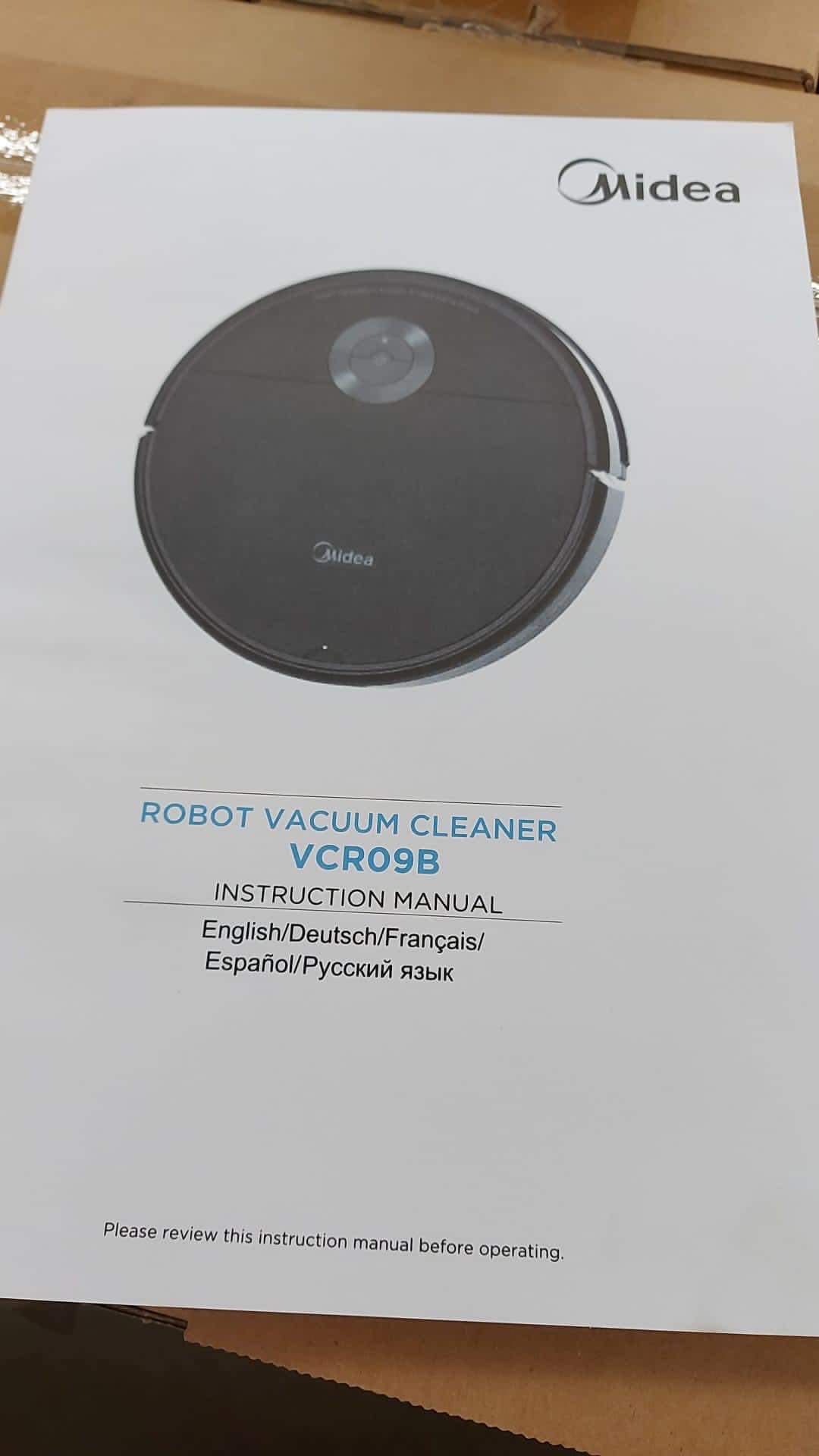 robot vacuum cleaner VCR09B