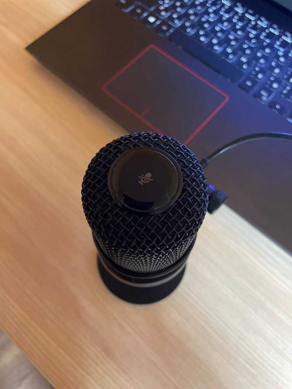 Игровой USB микрофон/ для стриминга, подкастов HyperX SoloCast Black