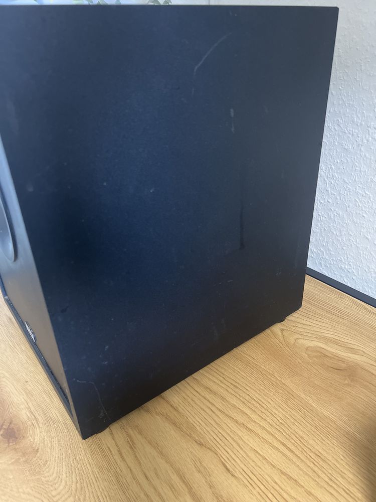 #1037 zestaw 5.1 heco subwoofer pasywny satelity głośniki kino domowe