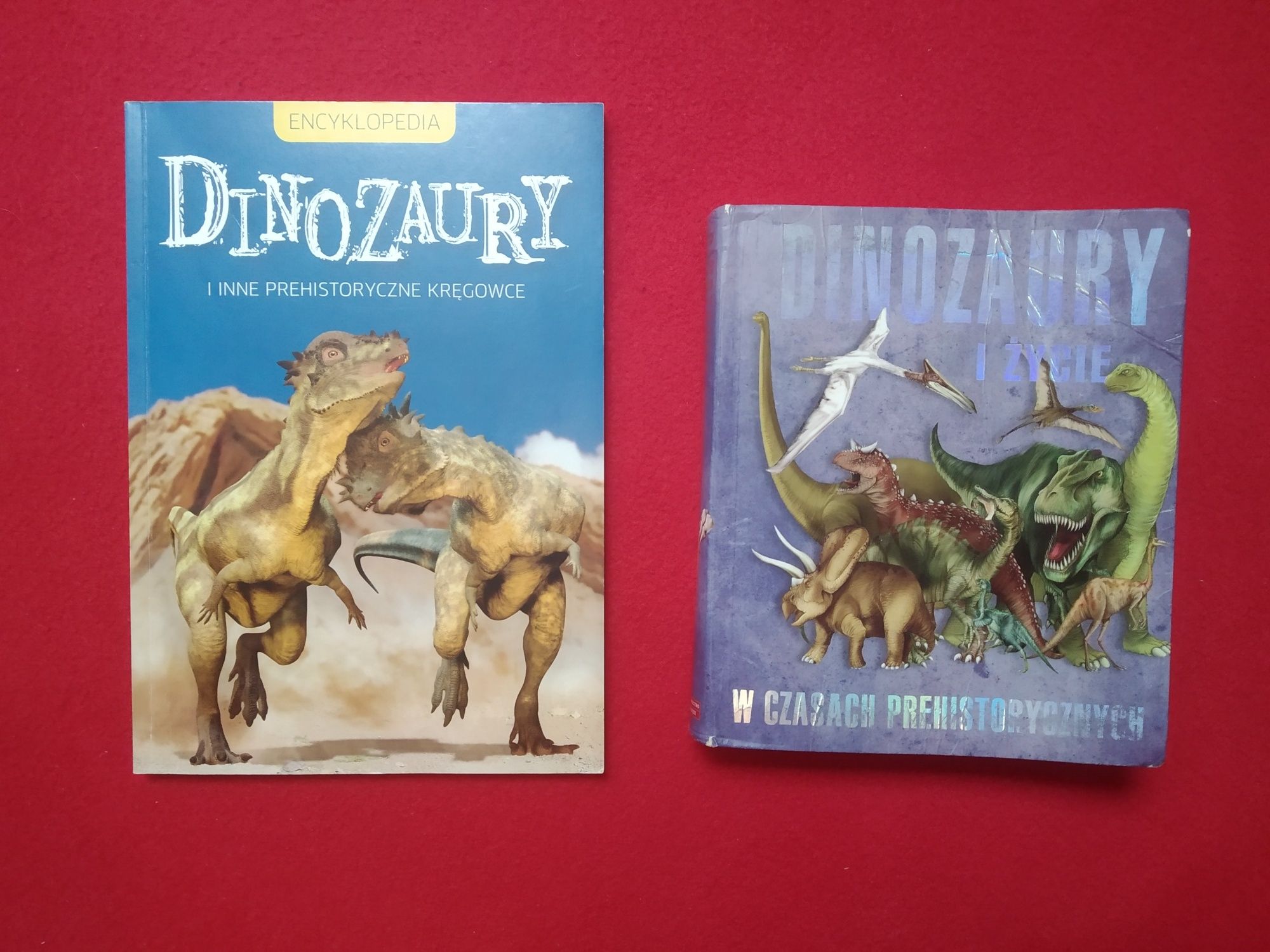 Książki dinozaury