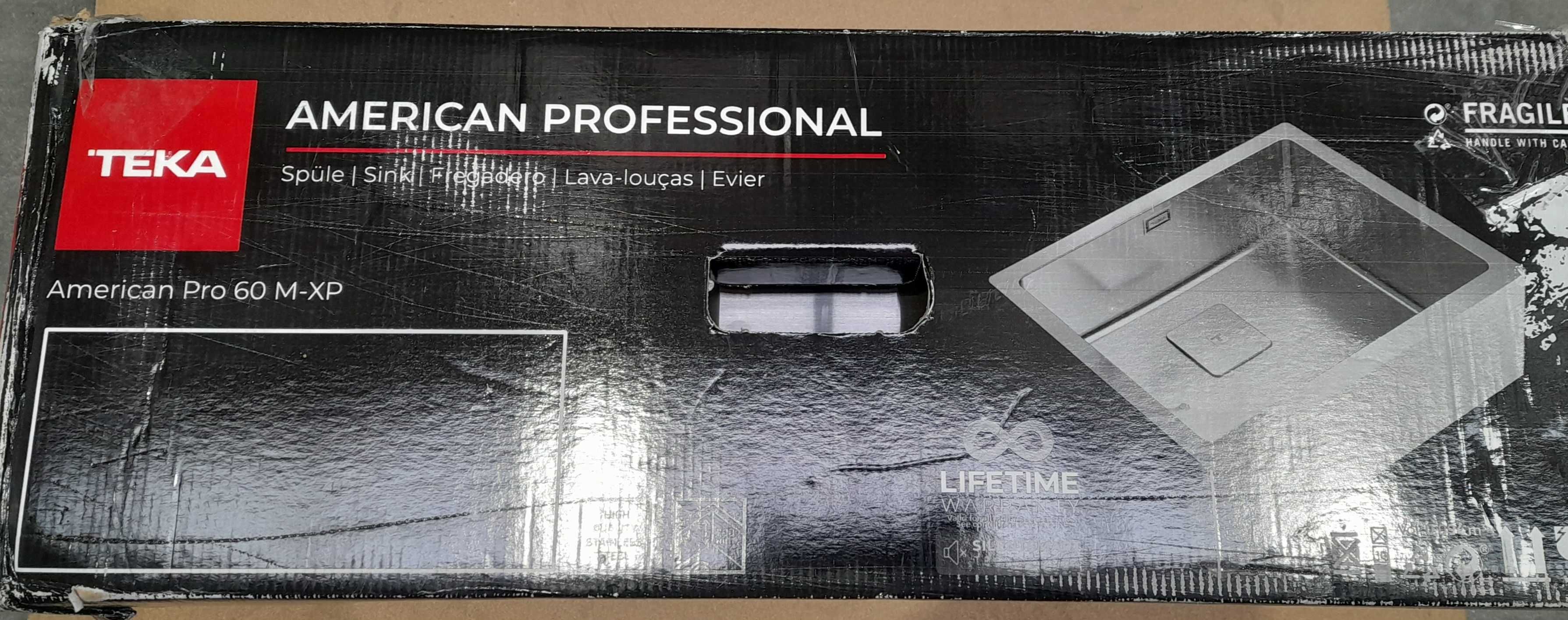 Lava-louças TEKA AMERICAN PRO 60 M-XP 1B