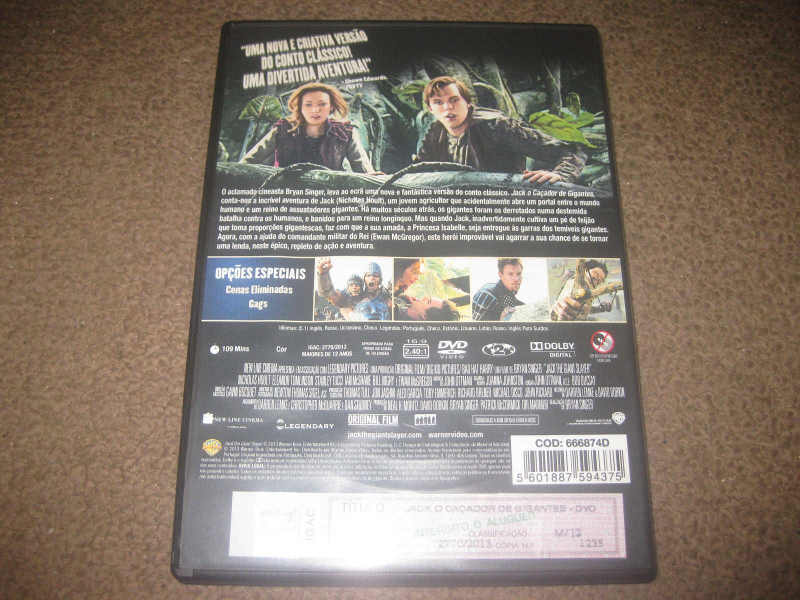 DVD "Jack O Caçador de Gigantes" com Ewan McGregor