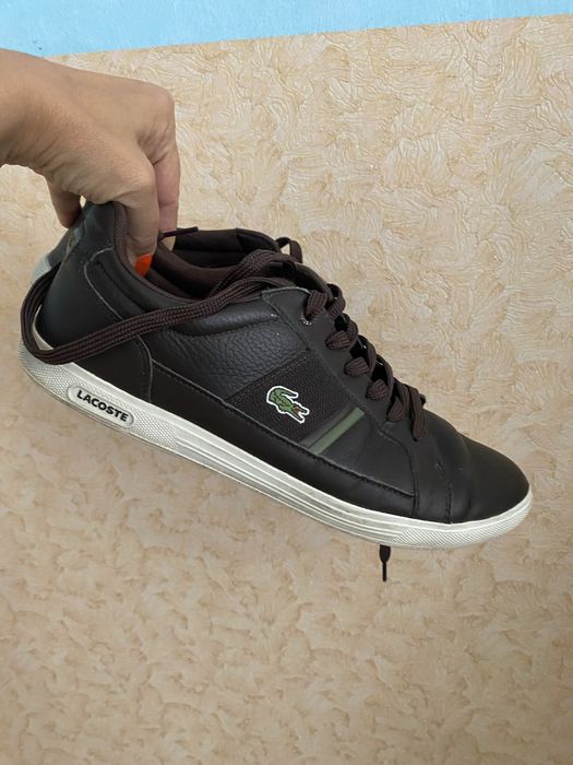 Кроссовки LACOSTE 42,5 42 оригинал шкіра натуральна