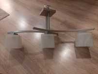 Lampa sufitowa z 3 kloszami