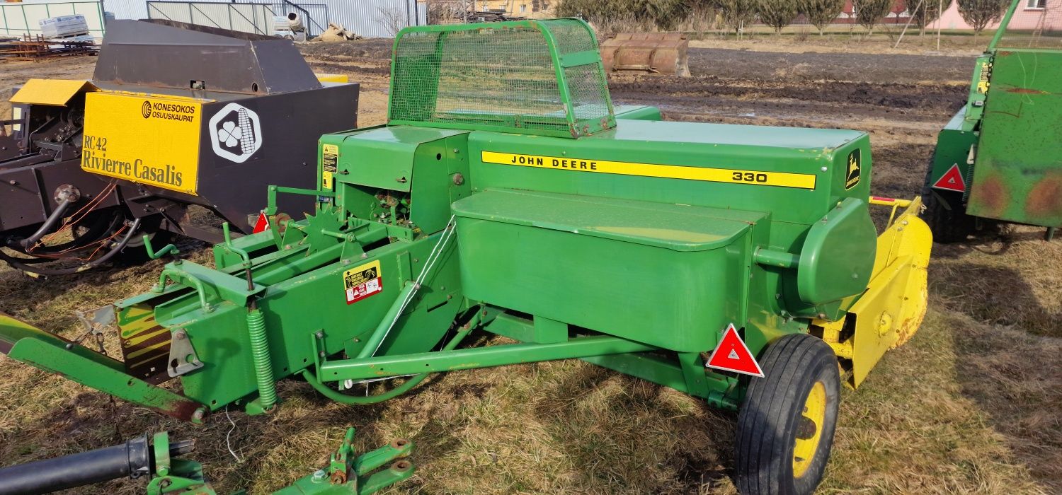прес-підбирач/тюкопрес johndeere 330 джондир330