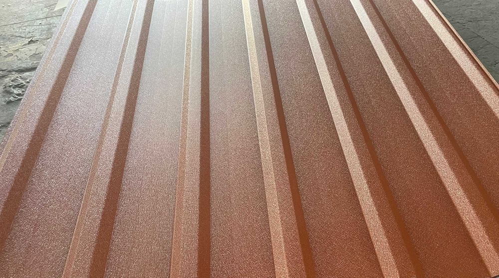 Blacha trapezowa ral 8017 mat !