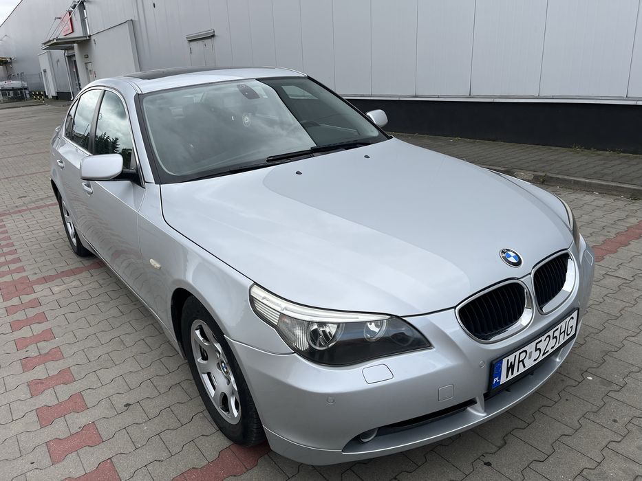 BMW E60 2.2 170KM MANUAL Sedan Szyberdach Podgrzewane Fotele  Zamiana