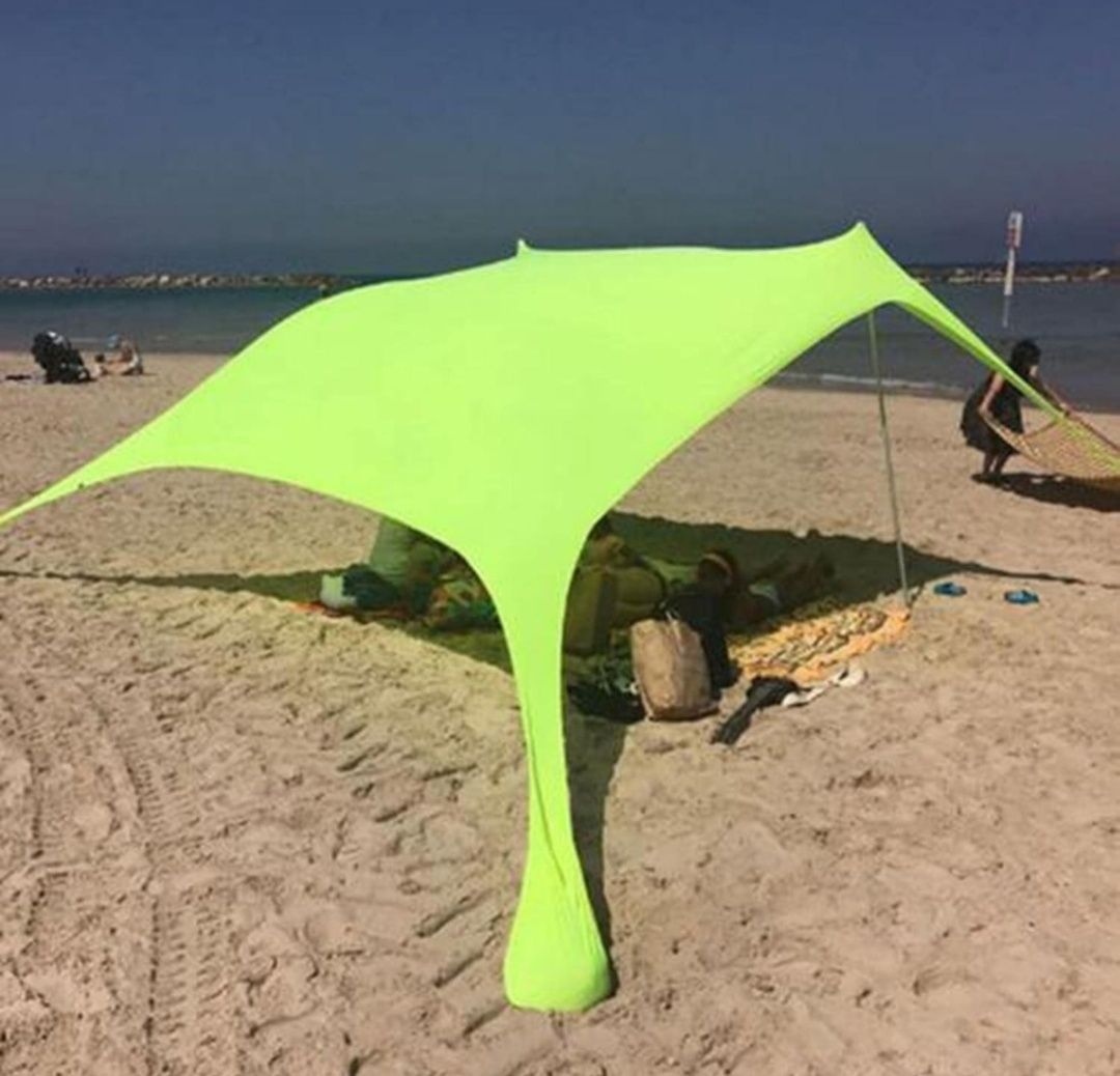 Namiot plażowy, żagiel przeciwsłoneczny, upf50+, Momevo