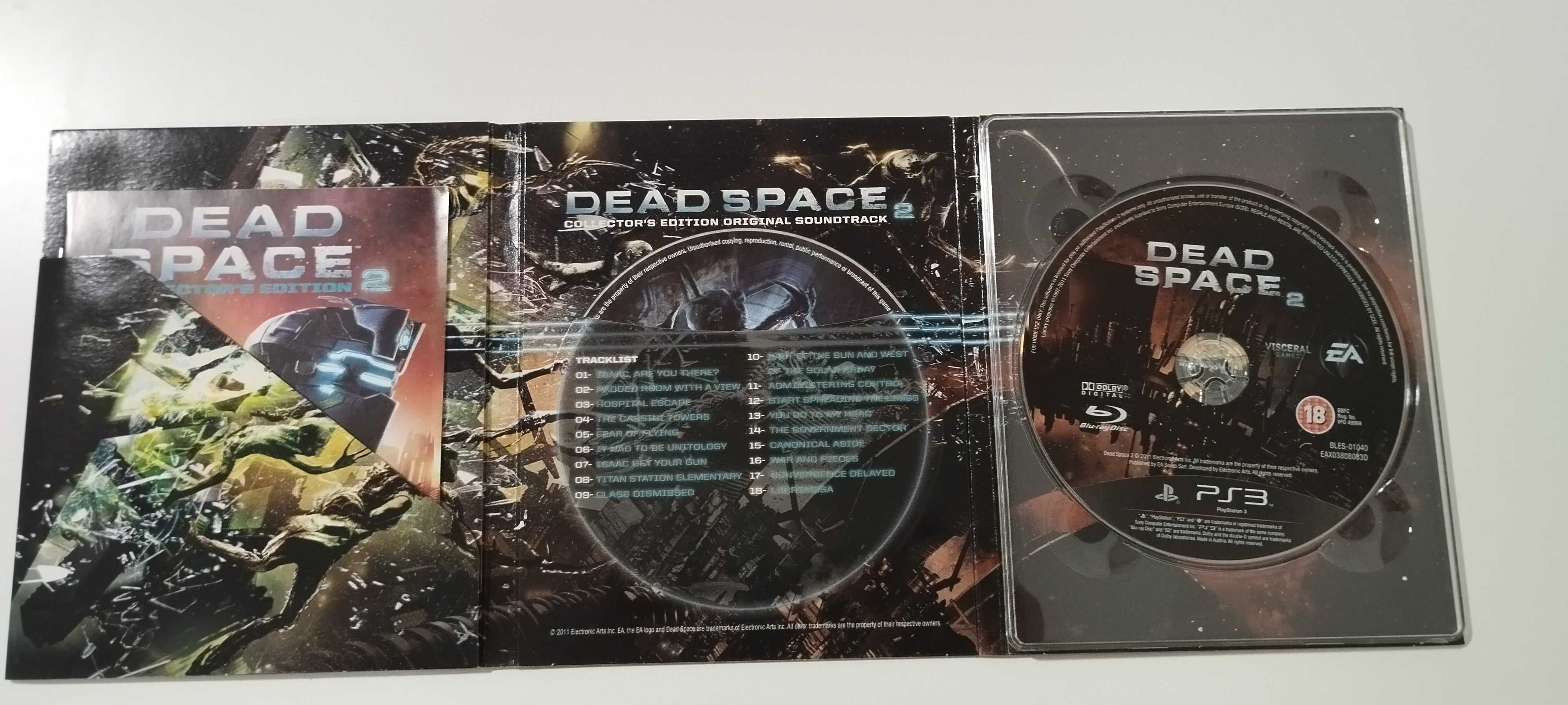 Dead Space 2 Collectors Edition Com CD Música Playstation 3 PS3