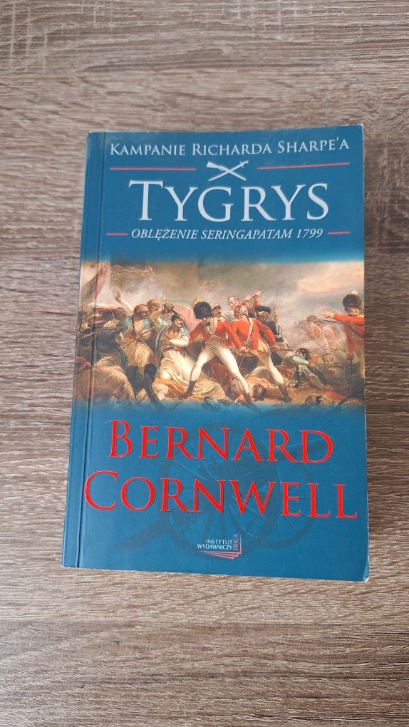 Tygrys Oblężenie Seringapatam 1799 Bernard Cornwell