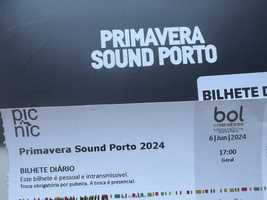 Bilhete primavera sound - quinta feira