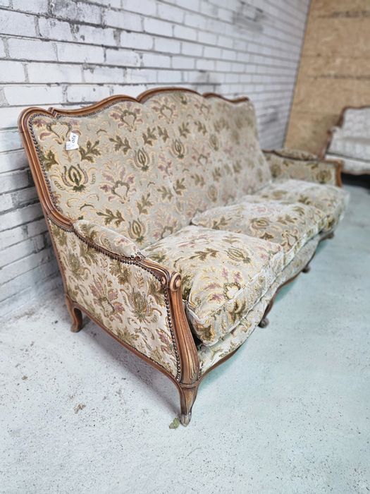 Kanapa sofka w stylu ludwikowskim  Ludwik #94 *WYPRZEDAŻ*  Stylowy Węg