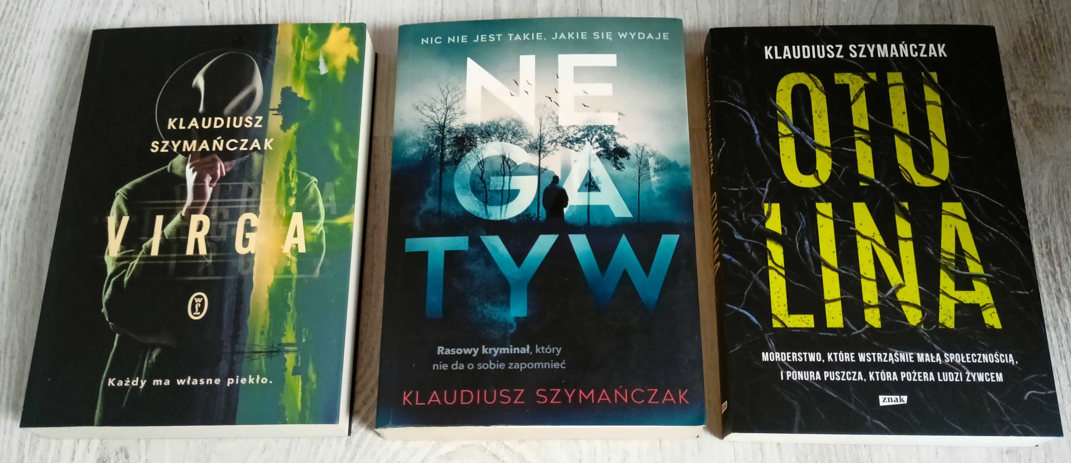 3x Klaudiusz Szymańczak Otulina + Virga + Negatyw