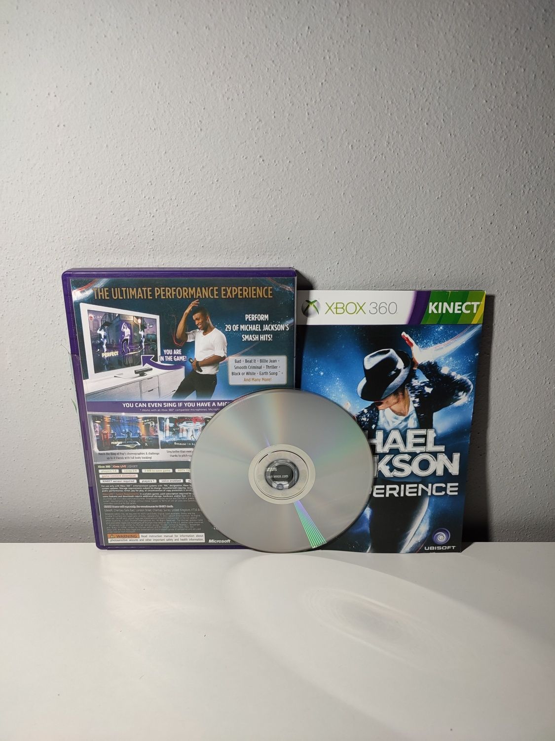 Kinect Michael Jackson (Jak nowa, Po polsku, Unikat) - Gra Xbox 360