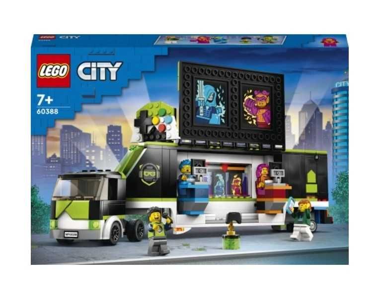 LEGO City 60388 Ciężarówka na turniej gier. 344 ELEMENTY Wysyłka 0 zł