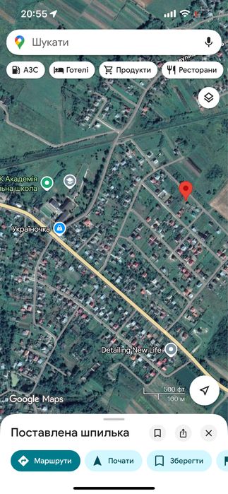 Земельна ділянка під будівництво