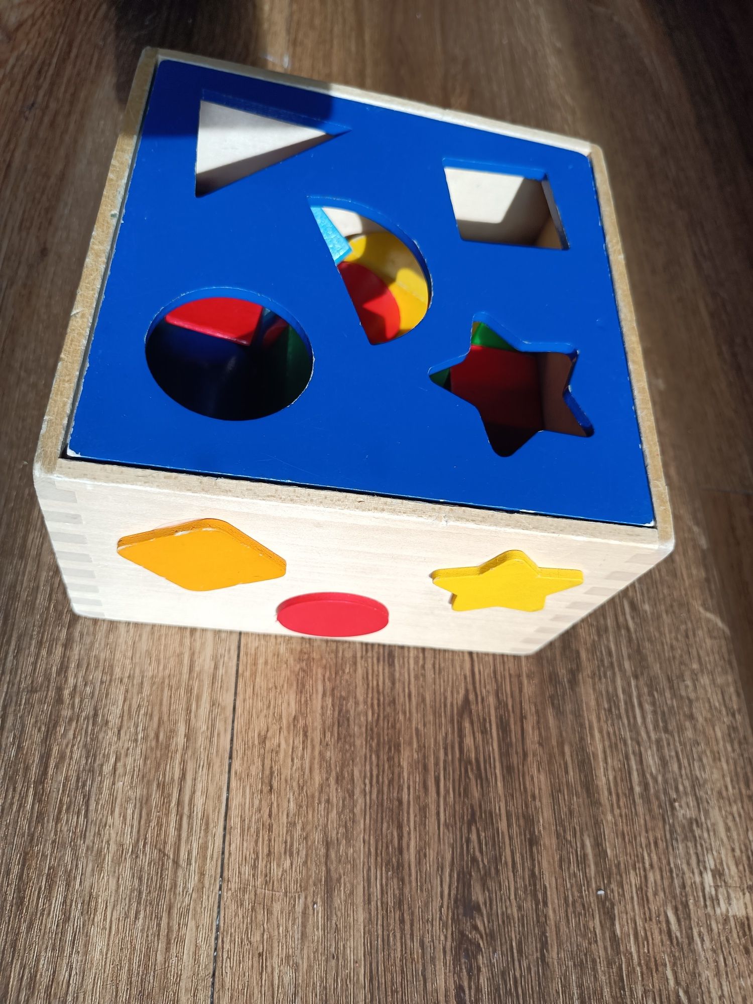 Klocki drewniane, puzzle drewniane