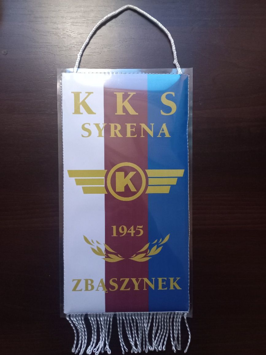 KKS MKS Syrena Zbąszynek proporczyk Piłka Nożna