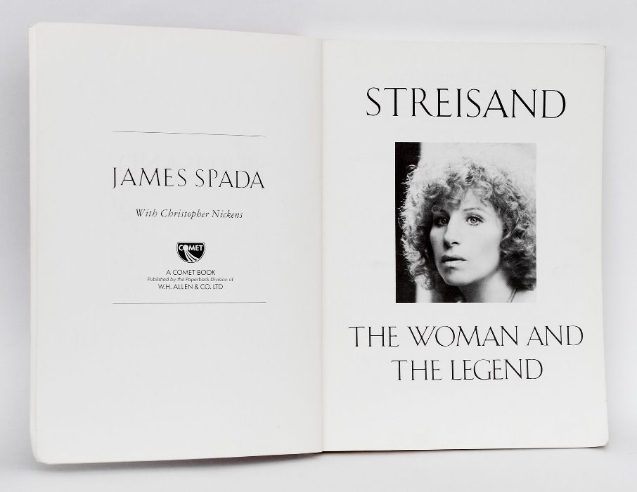 Streisand, the Woman and the Legend by James Spada. англ.яз., 1983г.