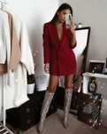 Botas snake print da Mango